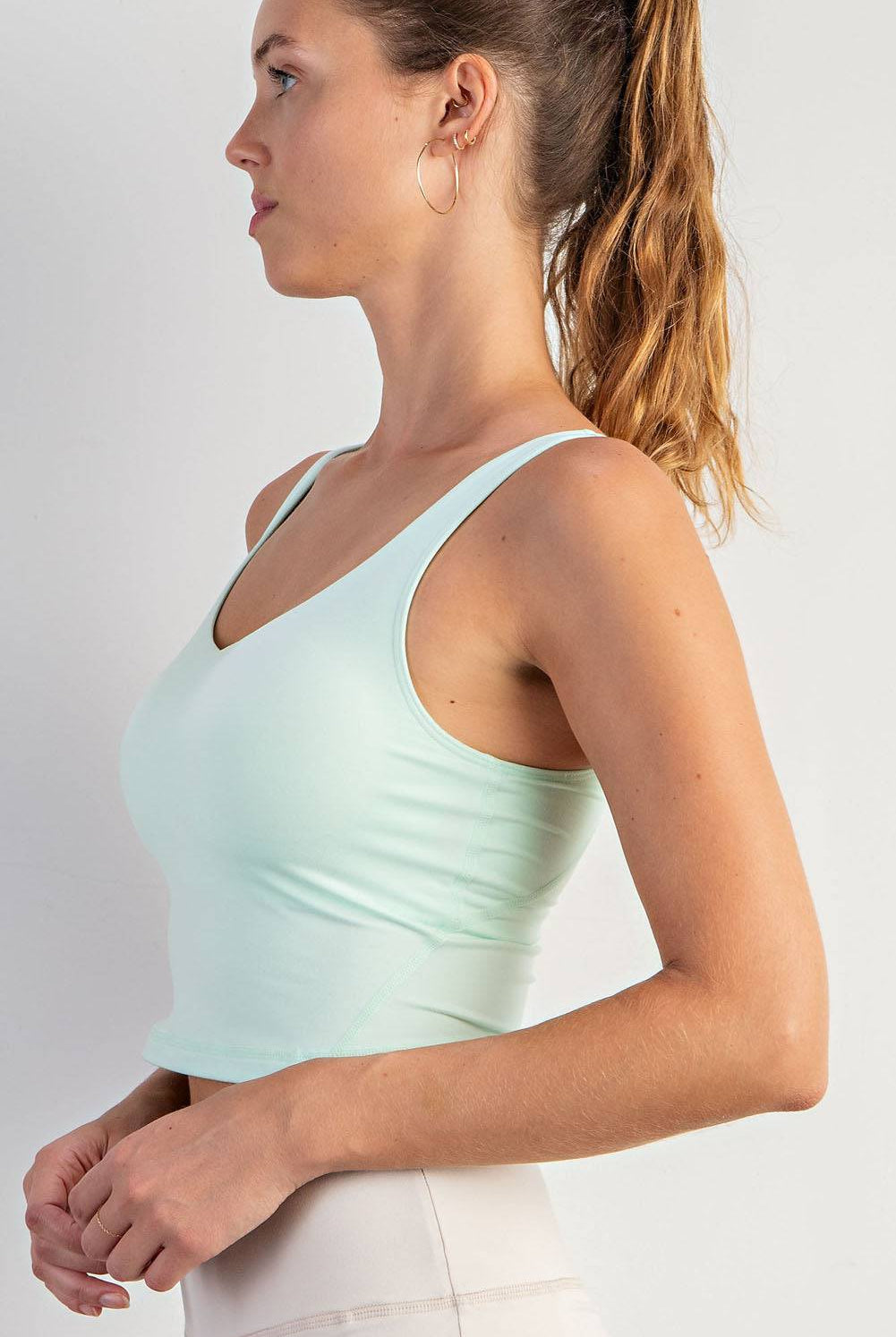 V-Neck Yoga Top - Hype Up