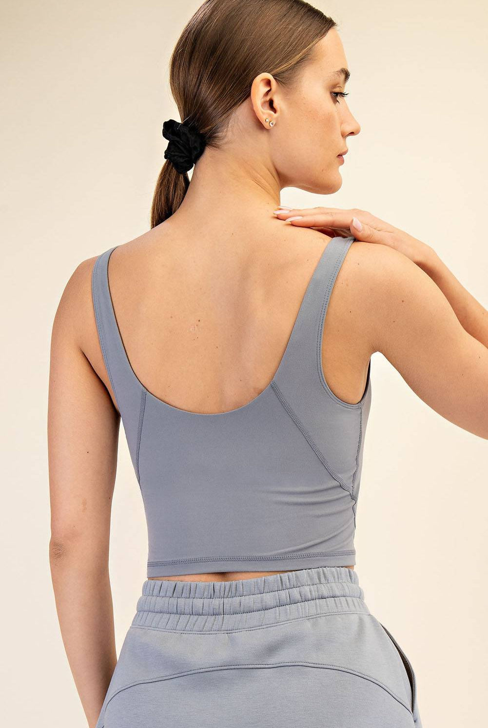 V-Neck Yoga Top - Hype Up