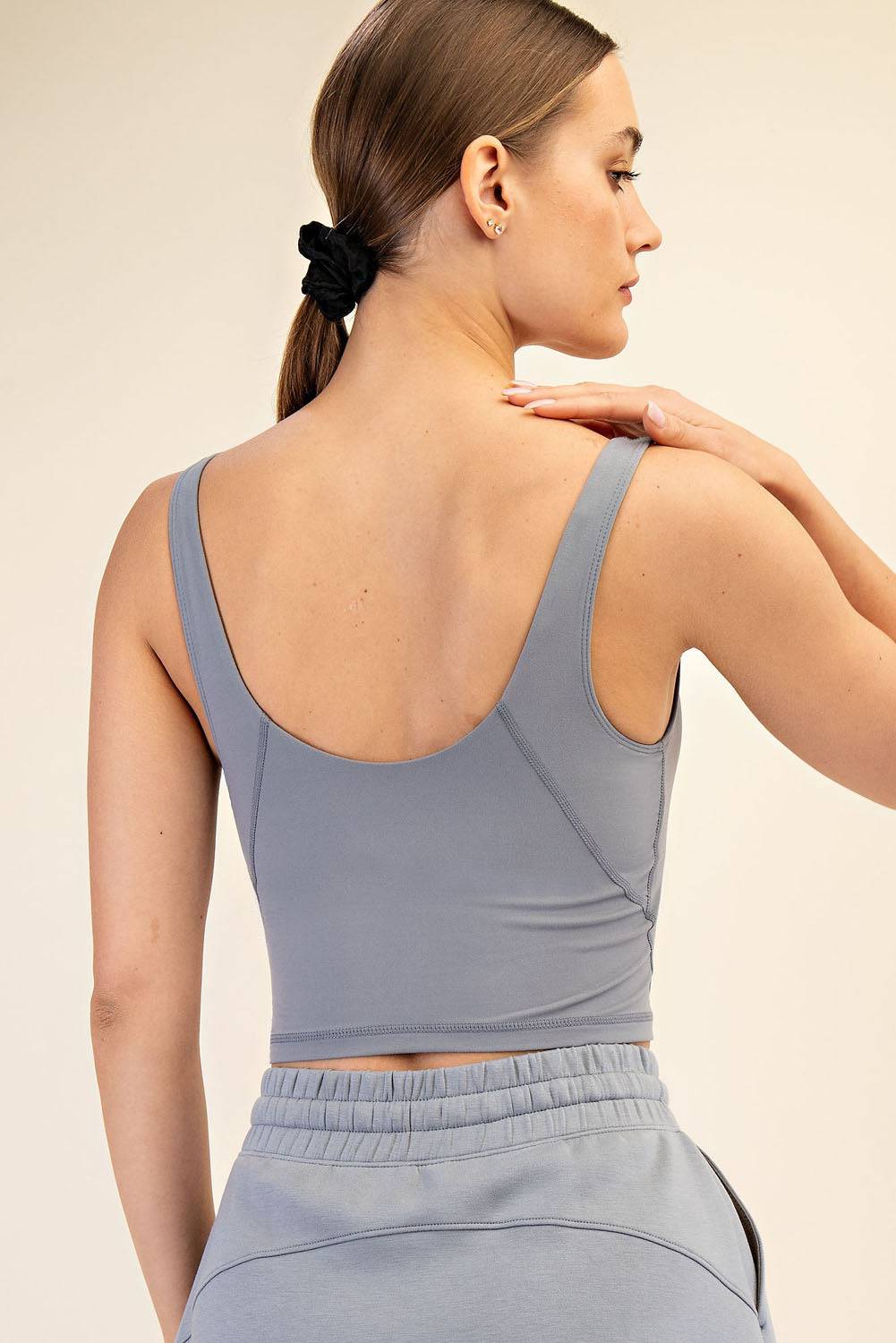 V-Neck Yoga Top - Hype Up