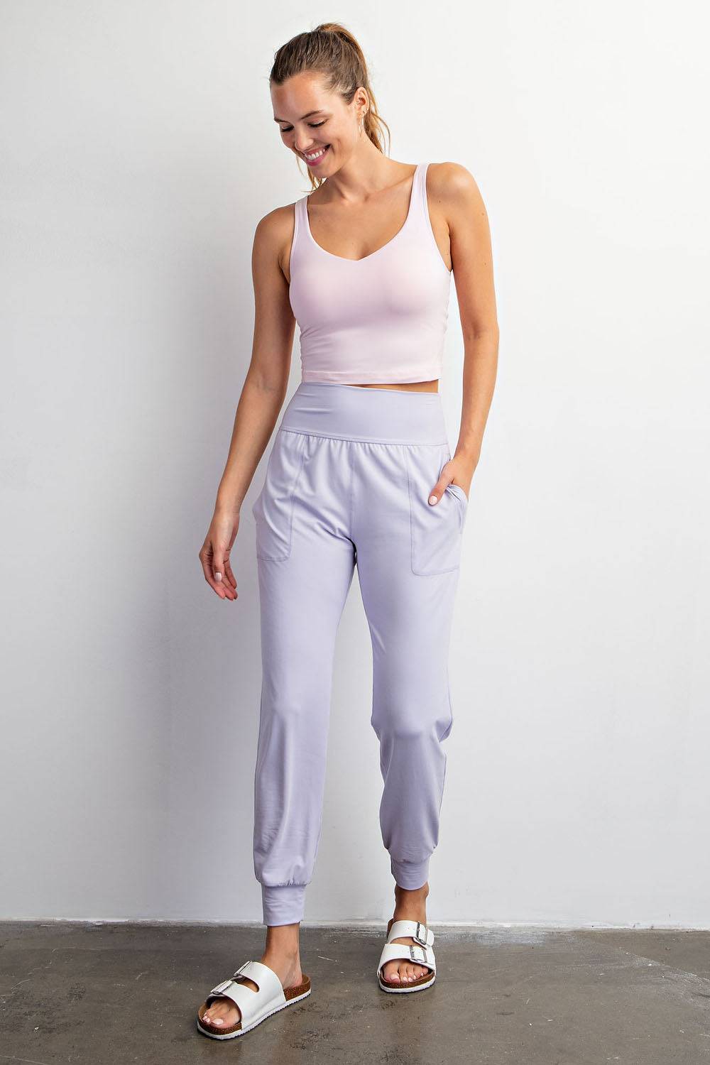 V-Neck Yoga Top - Hype Up