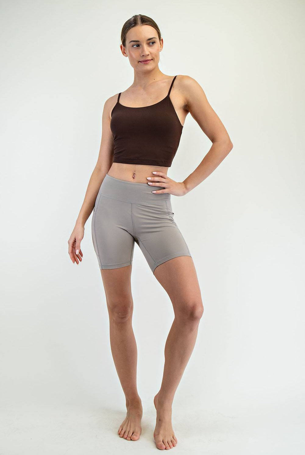 Basic Cropped Camisol - Hype Up