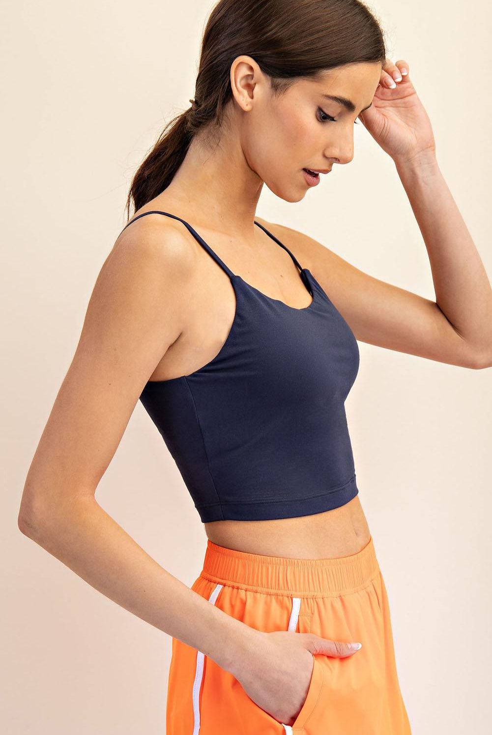 Basic Cropped Camisol - Hype Up