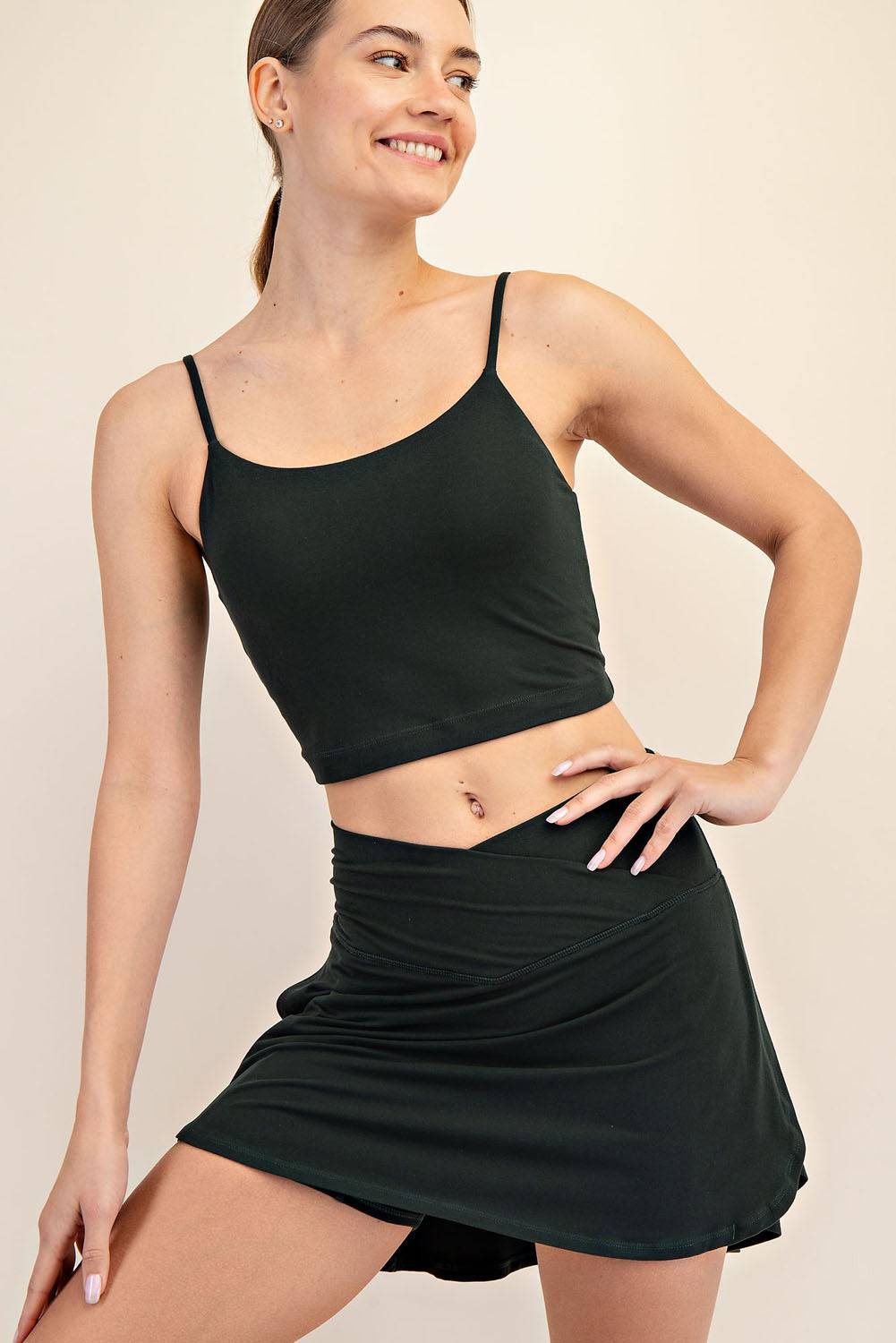 Basic Cropped Camisol - Hype Up