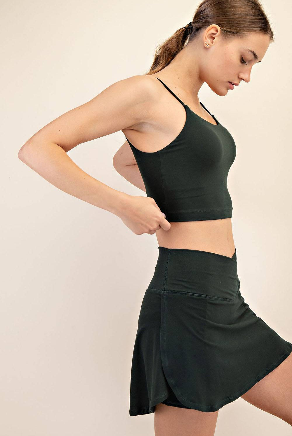 Basic Cropped Camisol - Hype Up