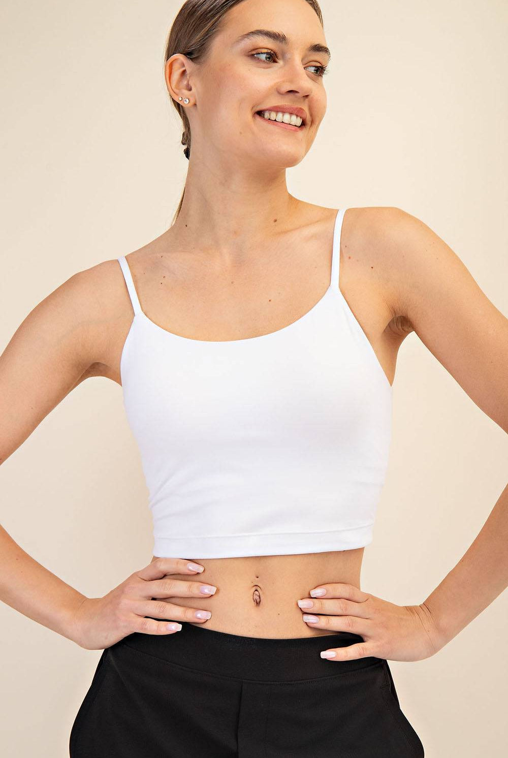 Basic Cropped Camisol - Hype Up