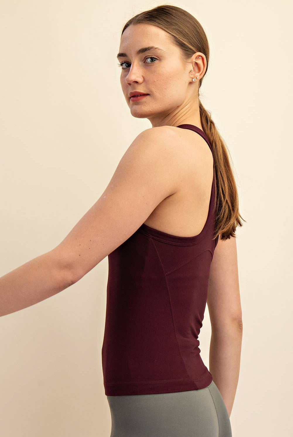 Racer Back Tank Top - Hype Up