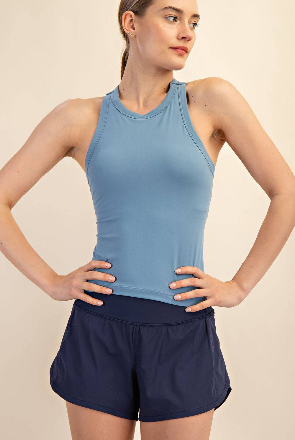 Racer Back Tank Top - Hype Up