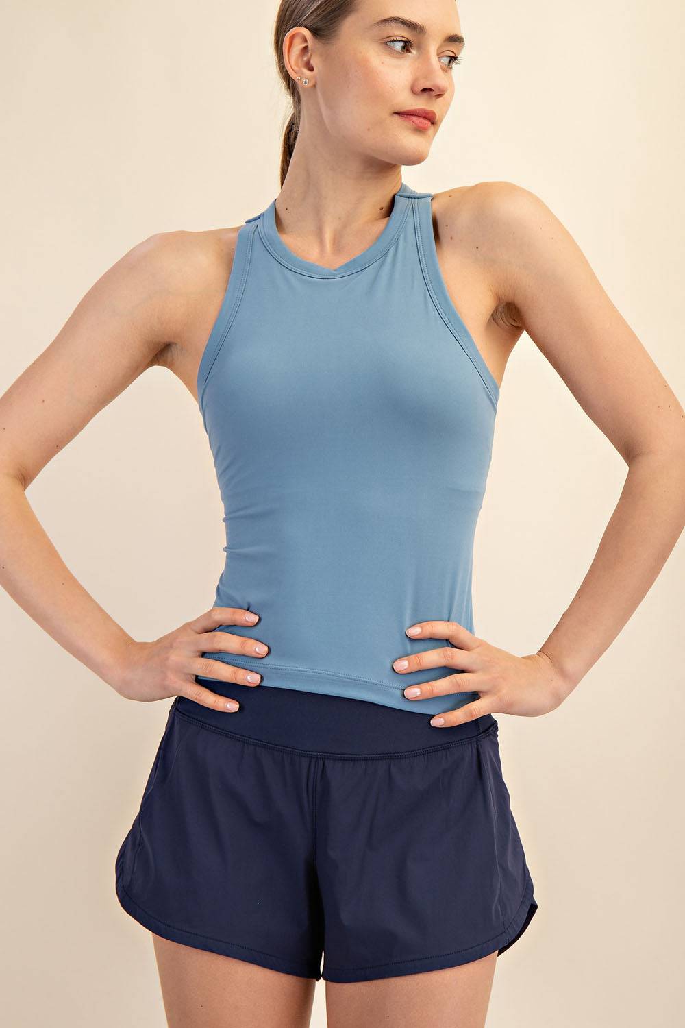 Racer Back Tank Top - Hype Up