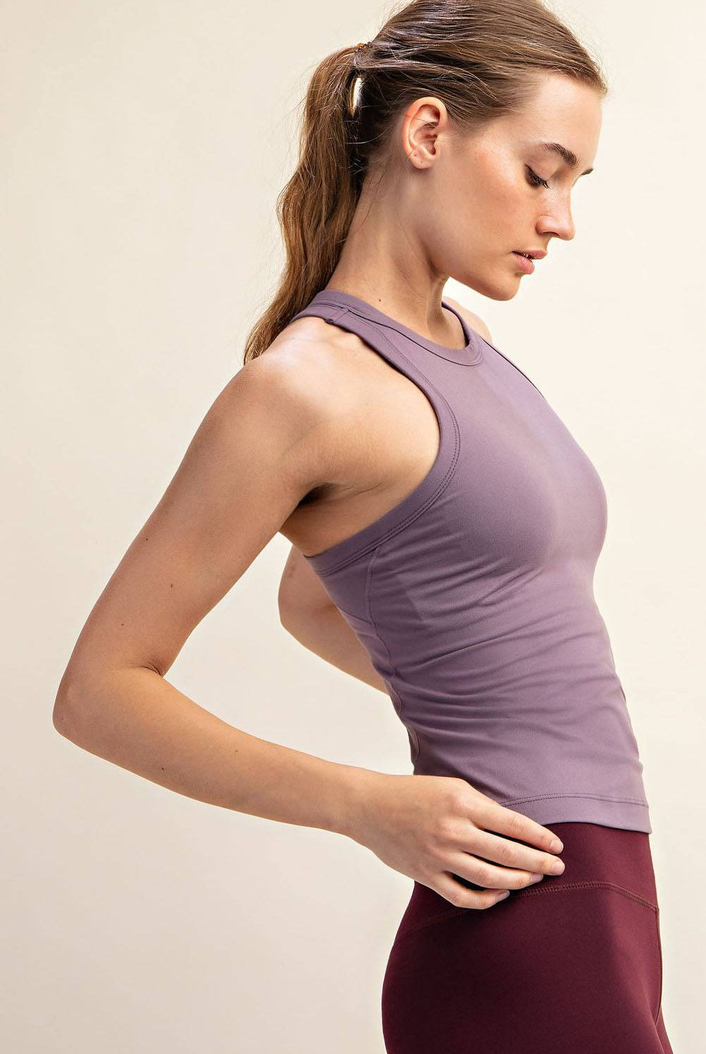 Racer Back Tank Top - Hype Up