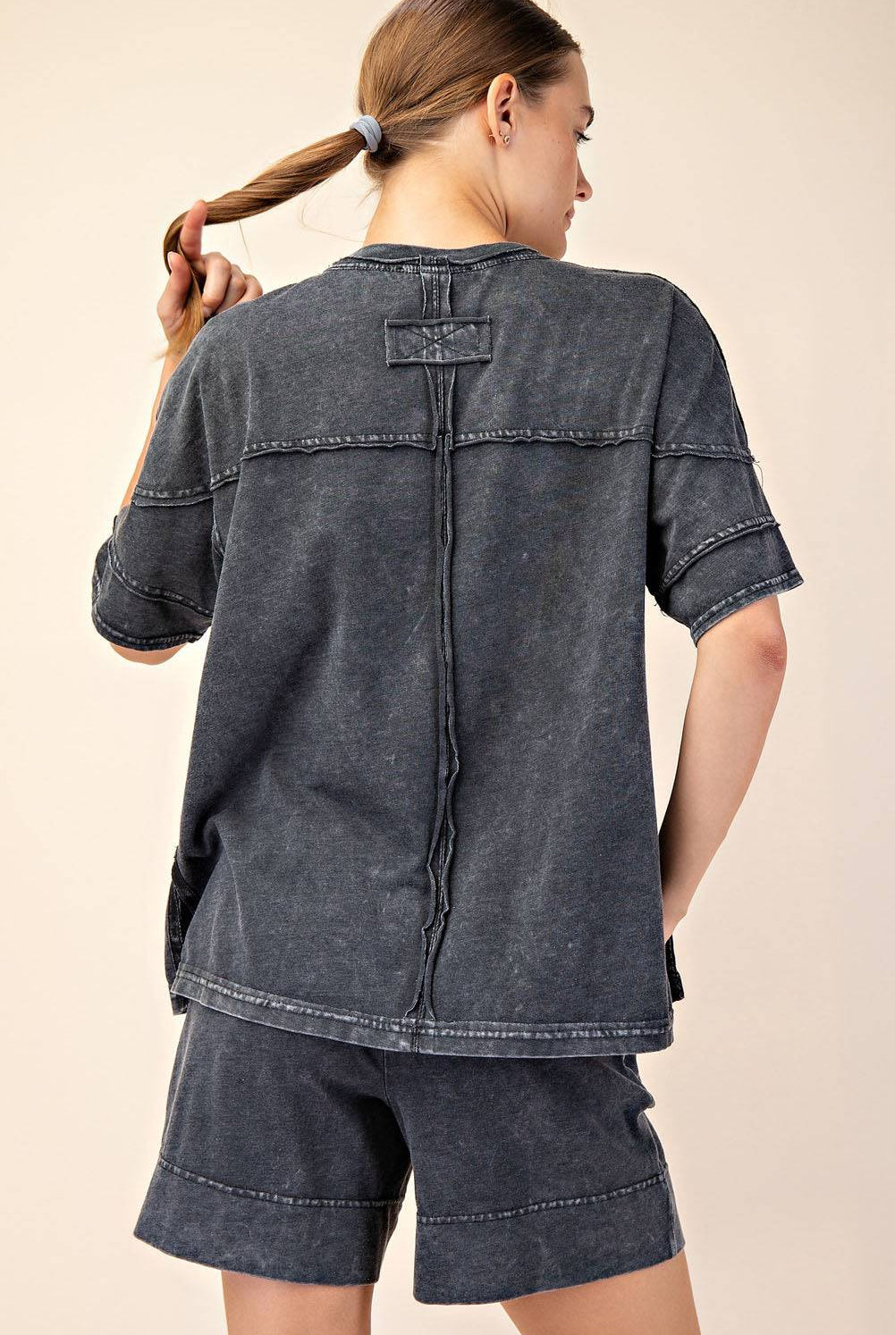 Cotton Poly Top - Hype Up