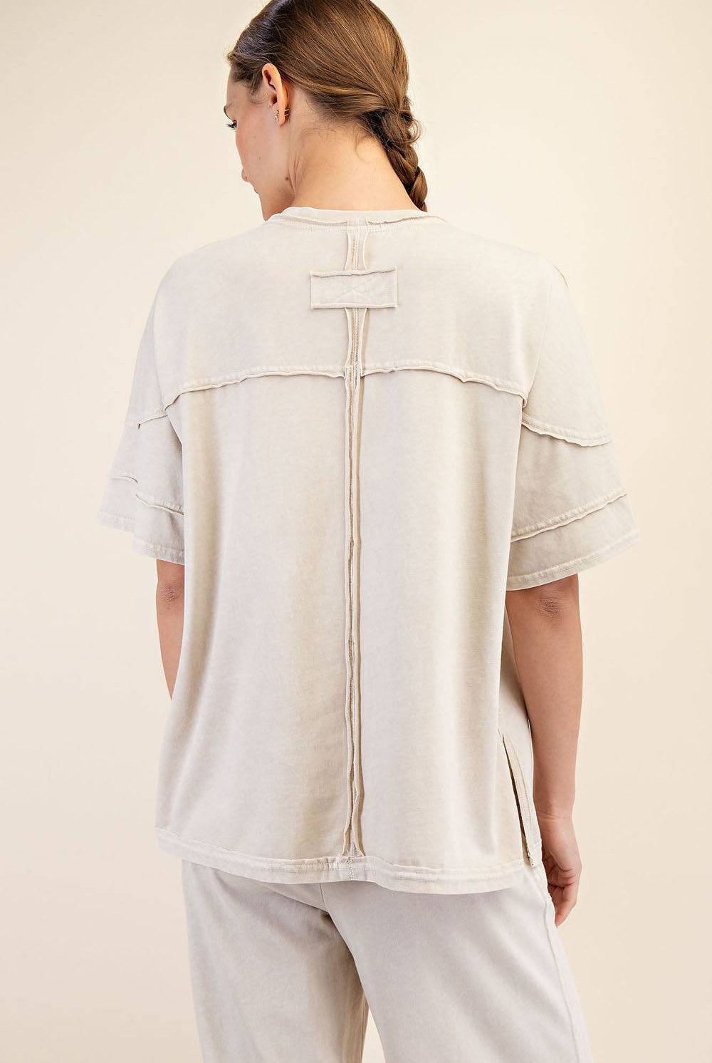 Cotton Poly Top - Hype Up