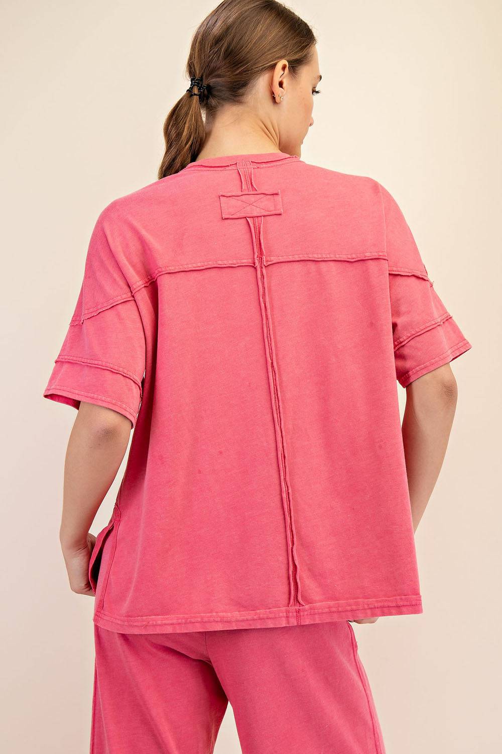 Cotton Poly Top - Hype Up