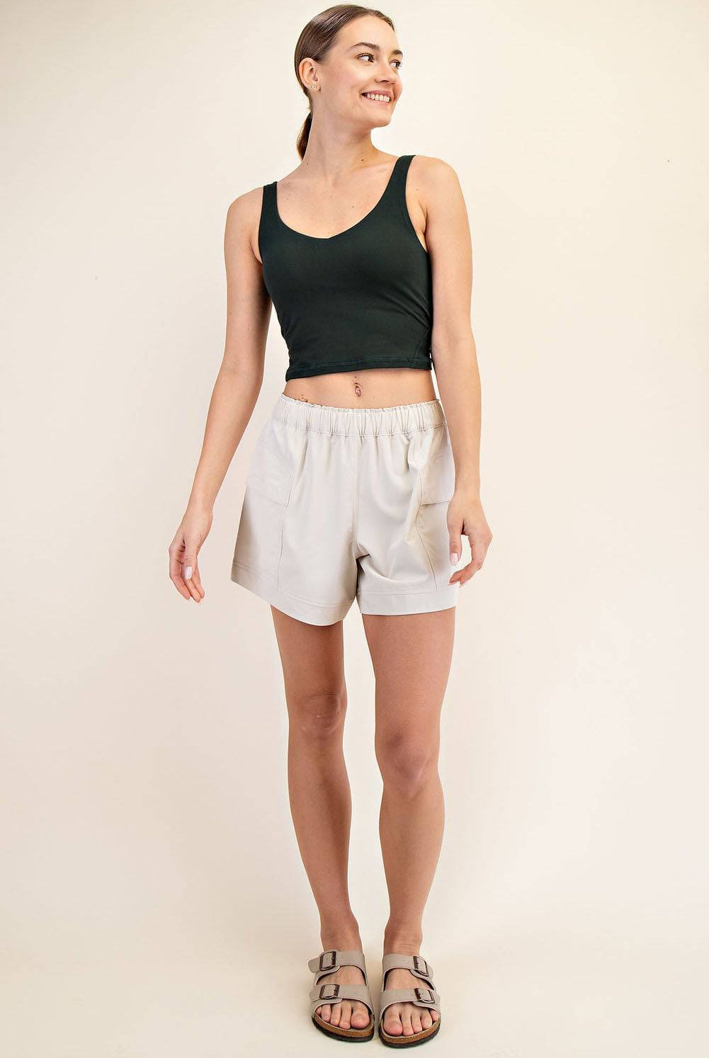 V-Neck Yoga Top - Hype Up