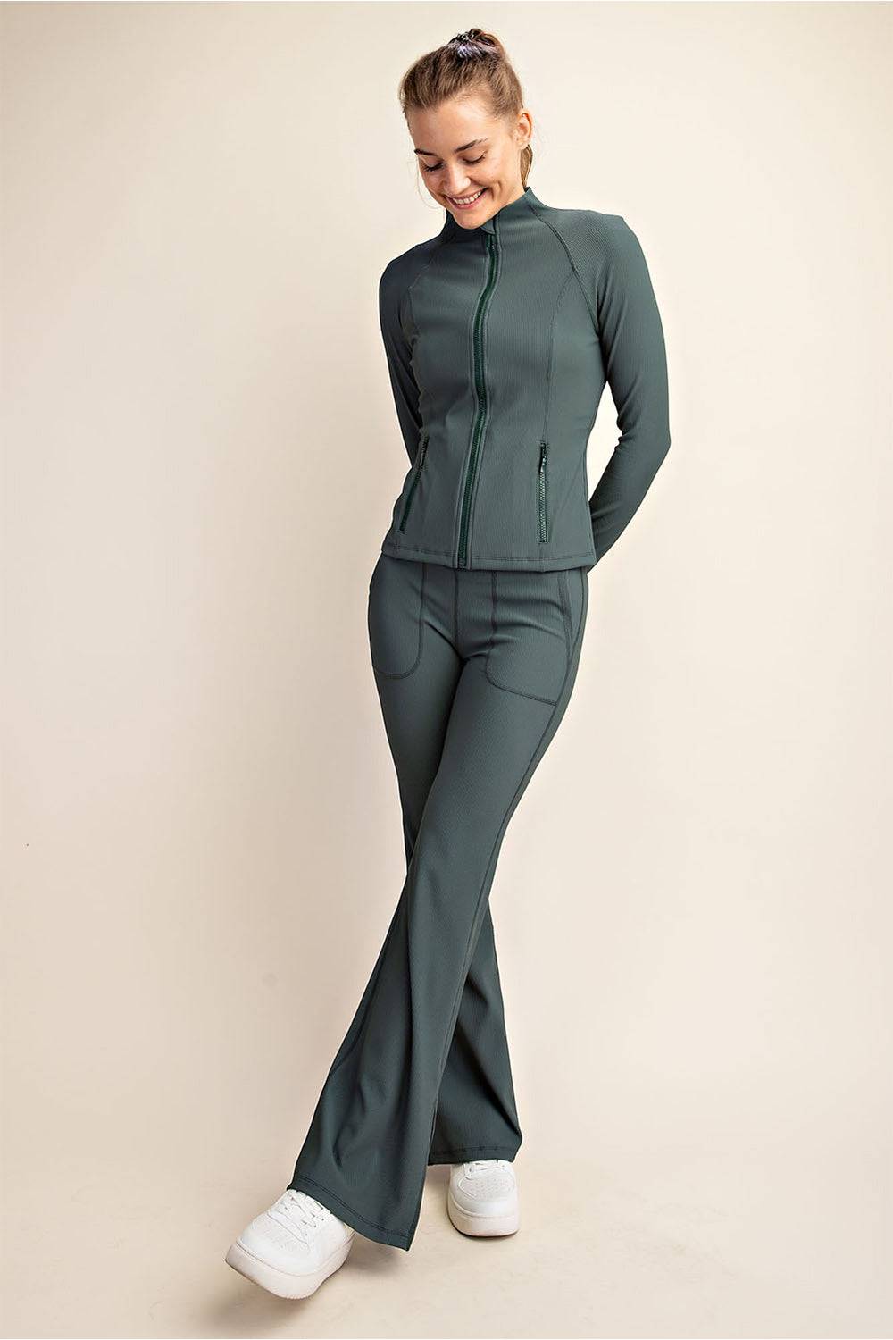 Nylon Rib Active Jacket - Hype Up