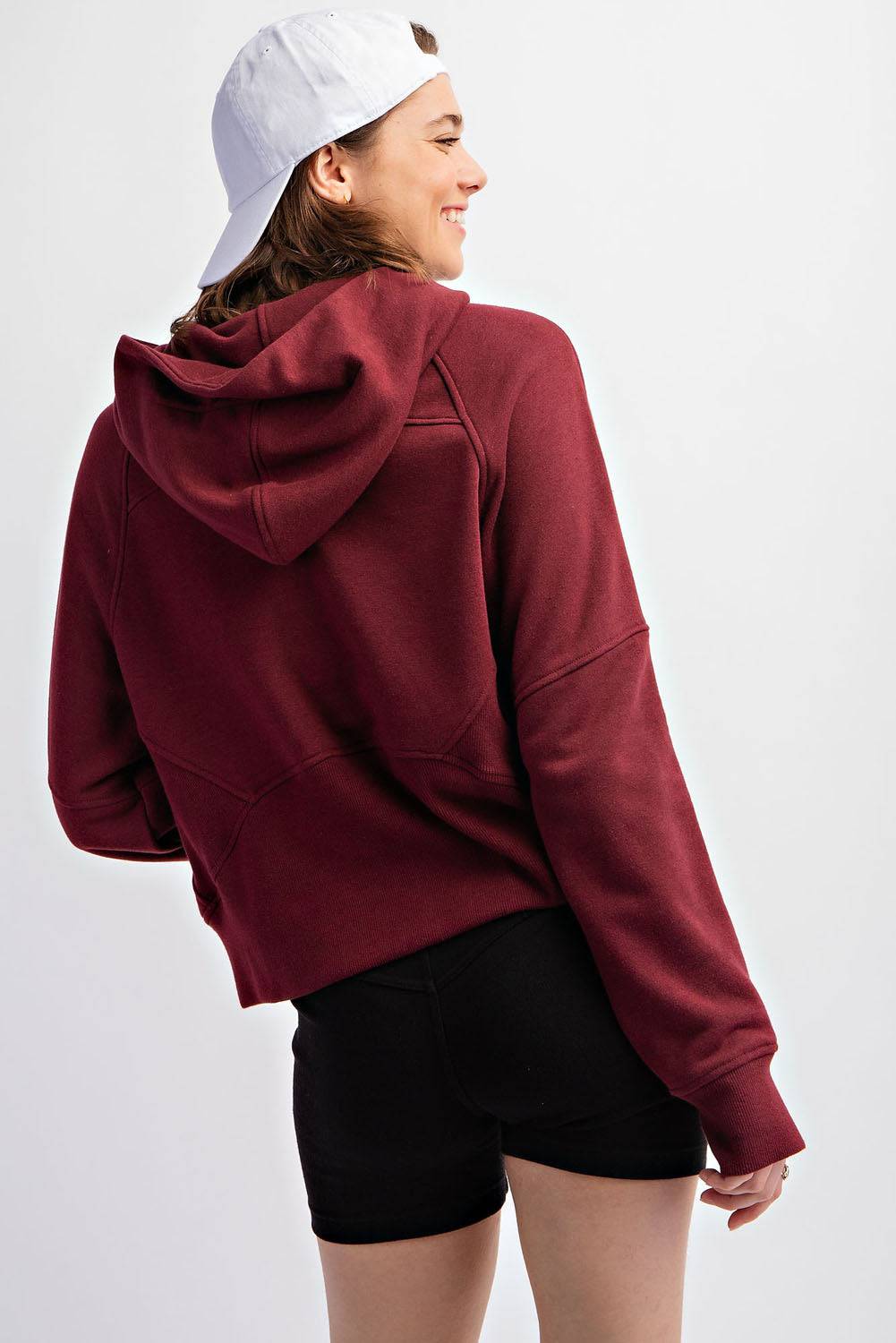 Quarter Zip Hoodie Jacket - Hype Up