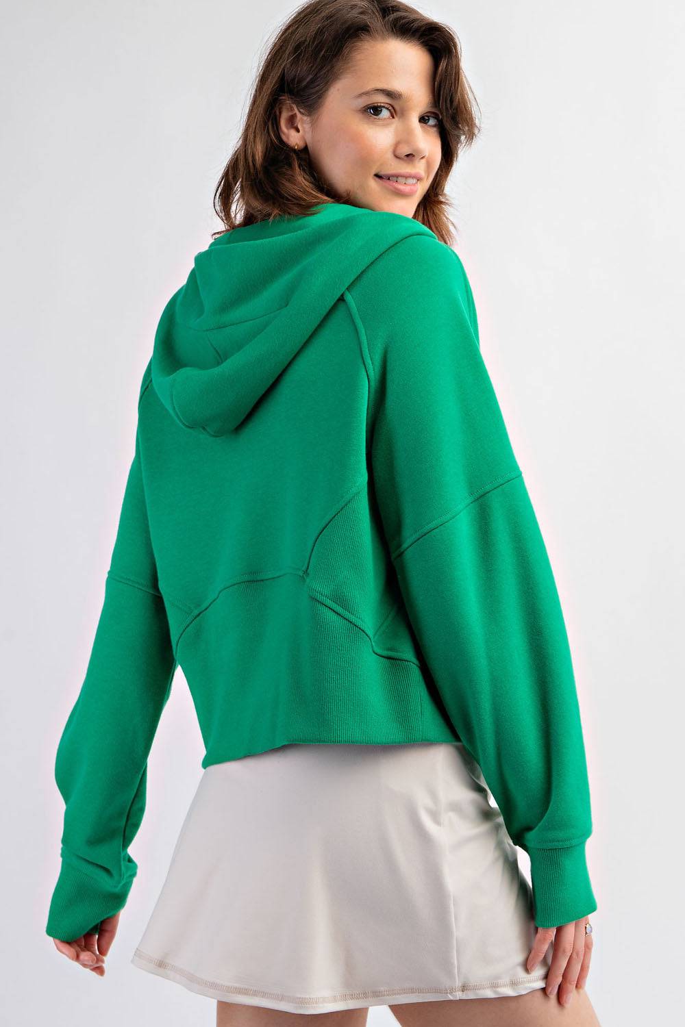 Quarter Zip Hoodie Jacket - Hype Up