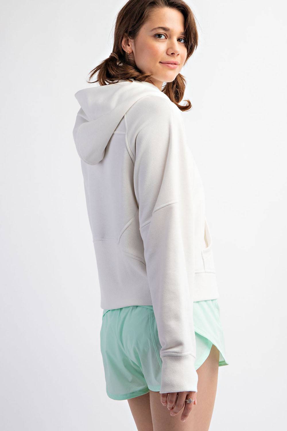 Quarter Zip Hoodie Jacket - Hype Up