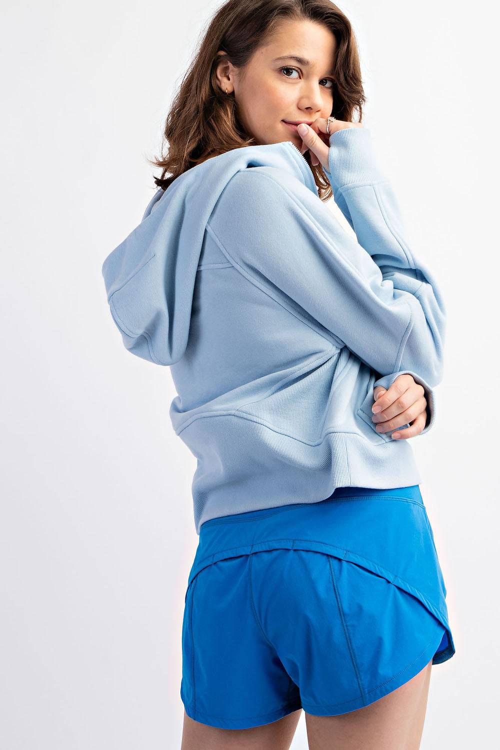 Quarter Zip Hoodie Jacket - Hype Up