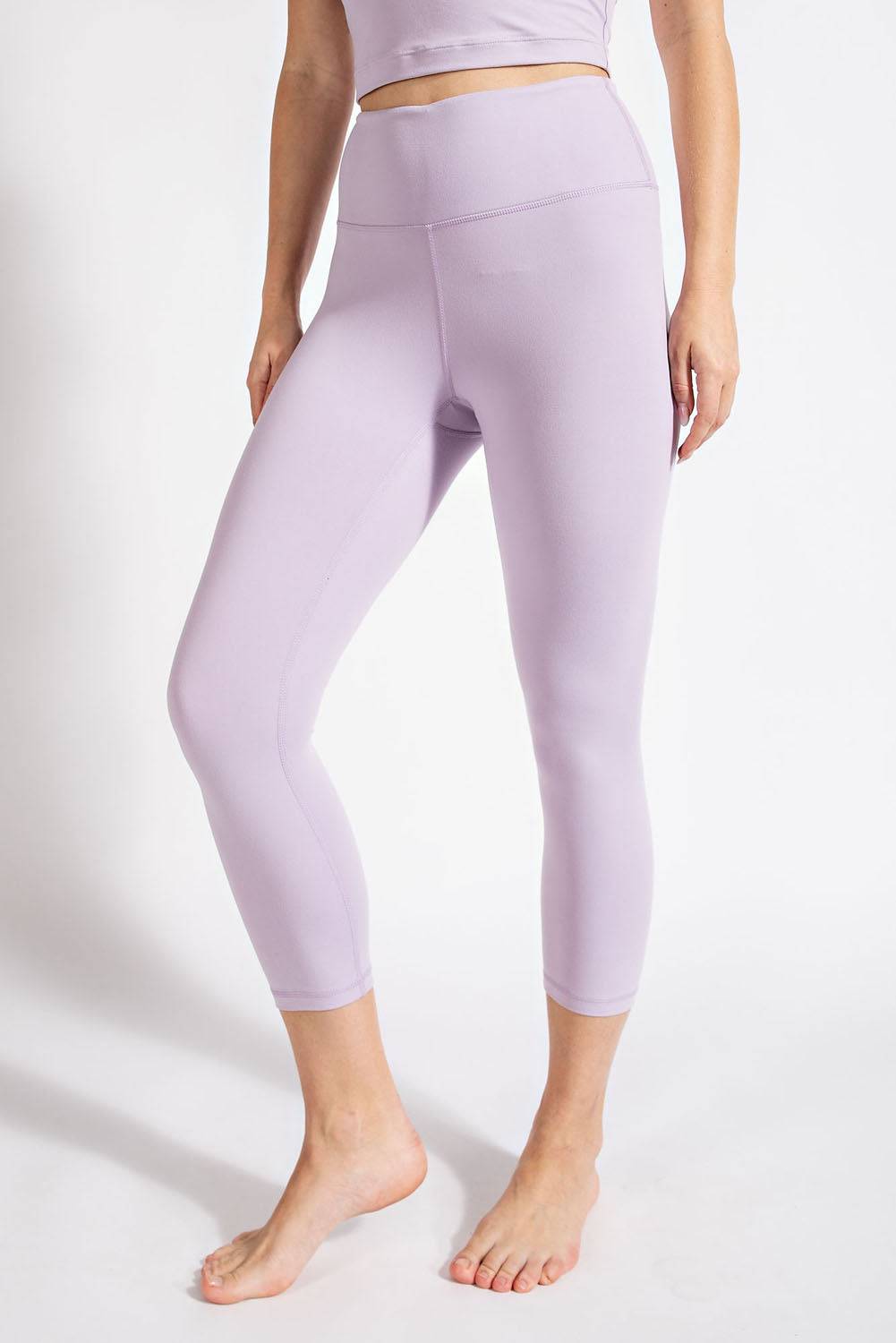 Capri Yoga Leggings - Hype Up