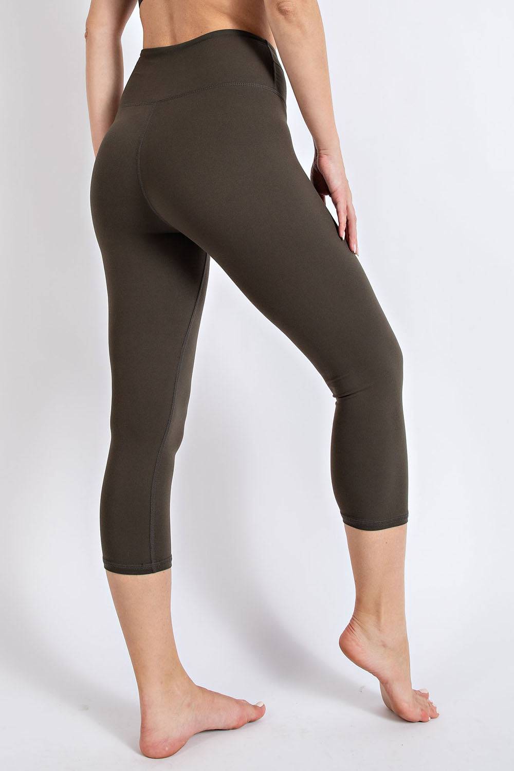 Capri Yoga Leggings - Hype Up