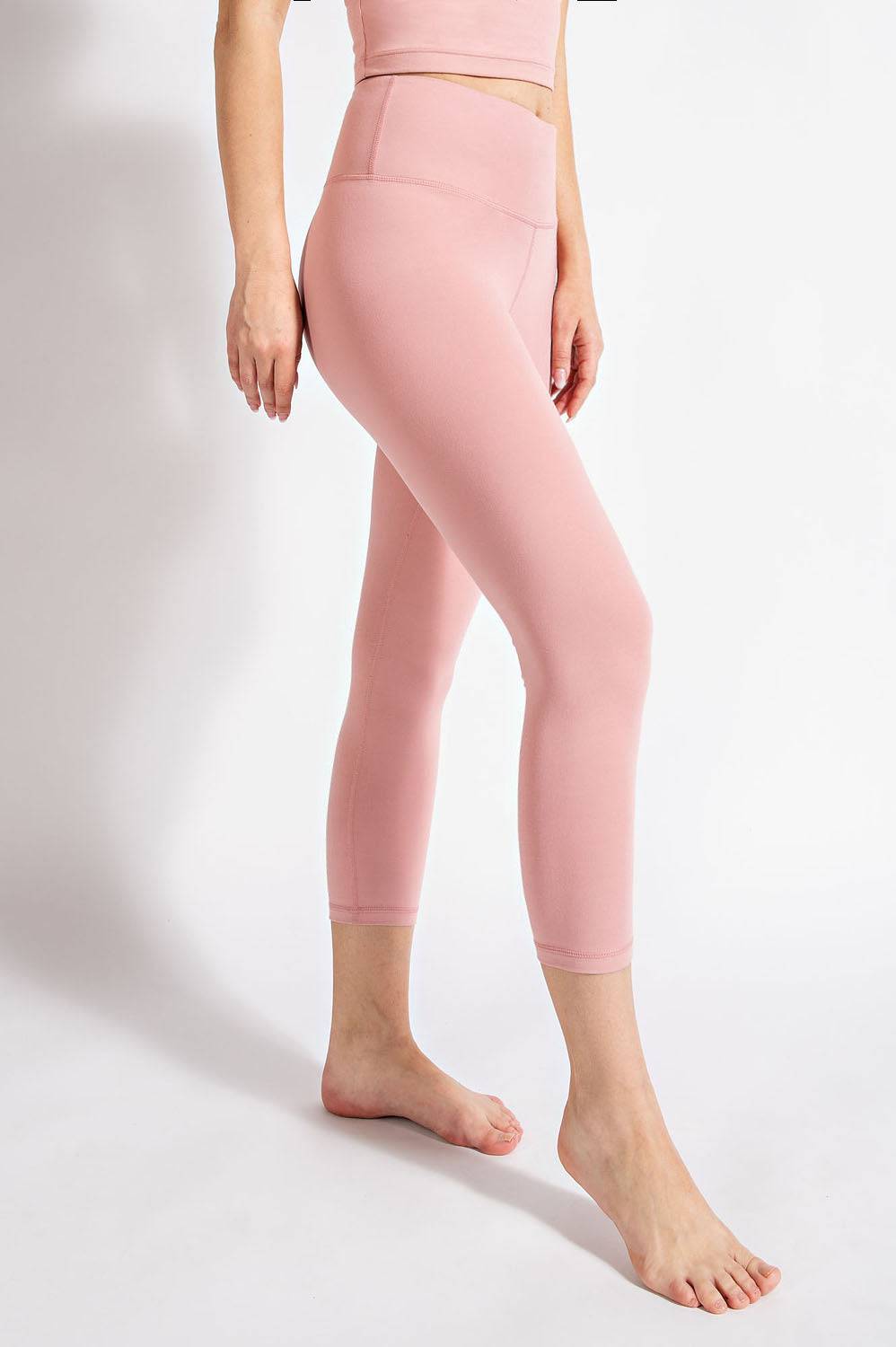 Capri Yoga Leggings - Hype Up