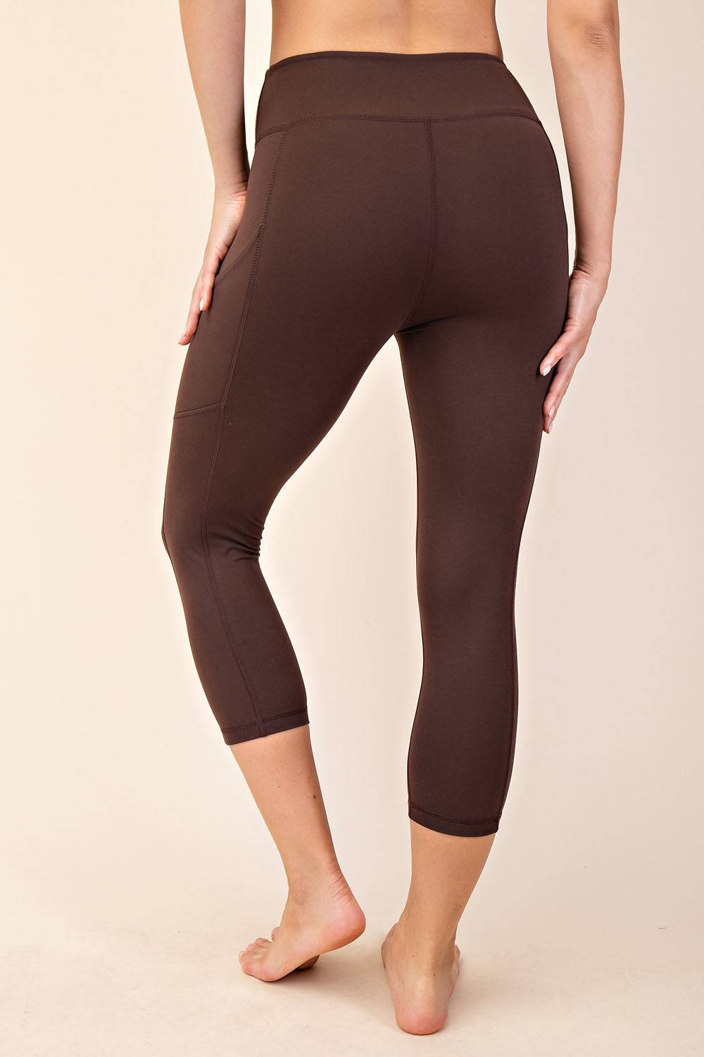 Capri Yoga Leggings With Pocket - Hype Up