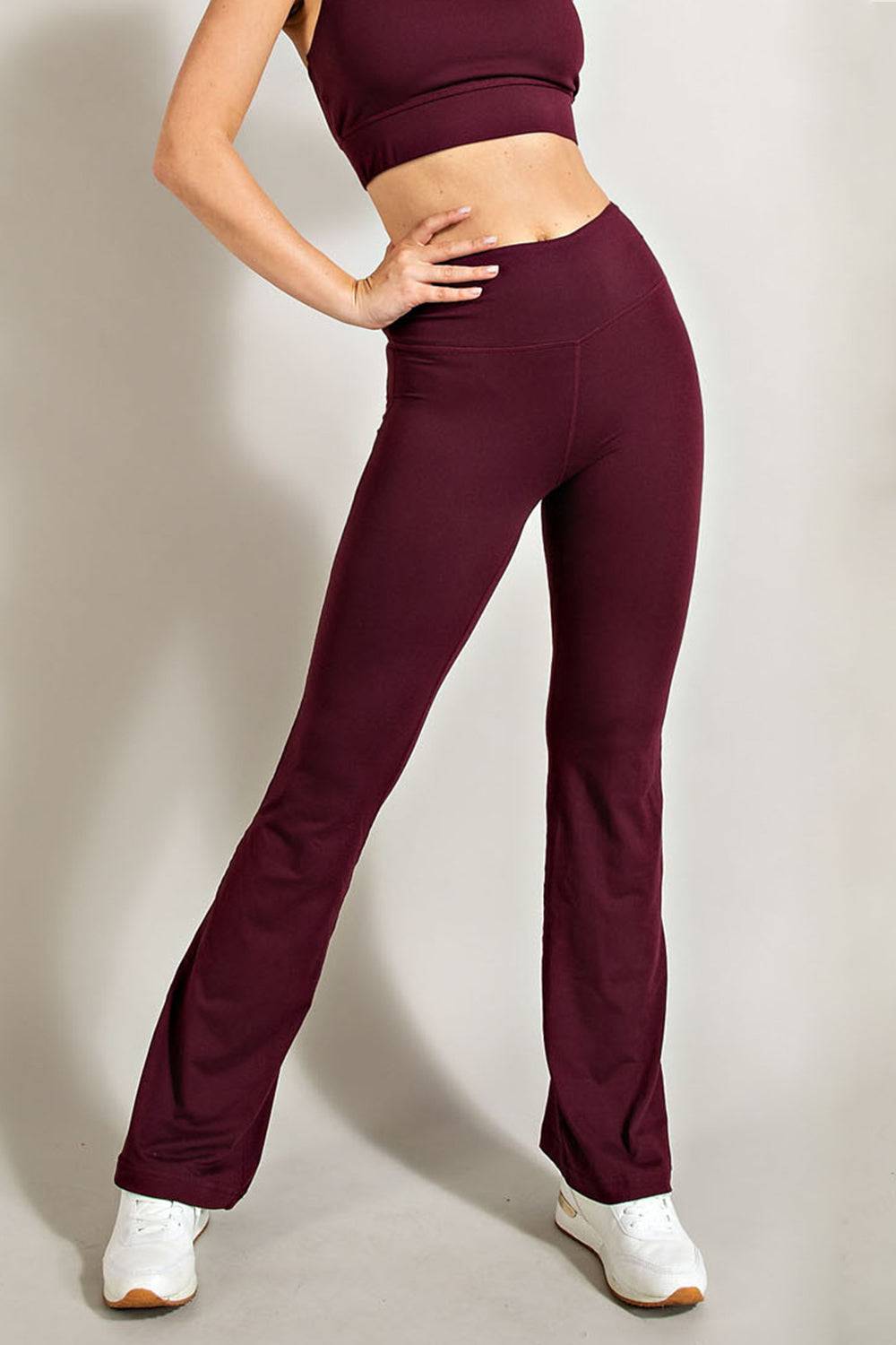 Flared Yoga Pants - Hype Up