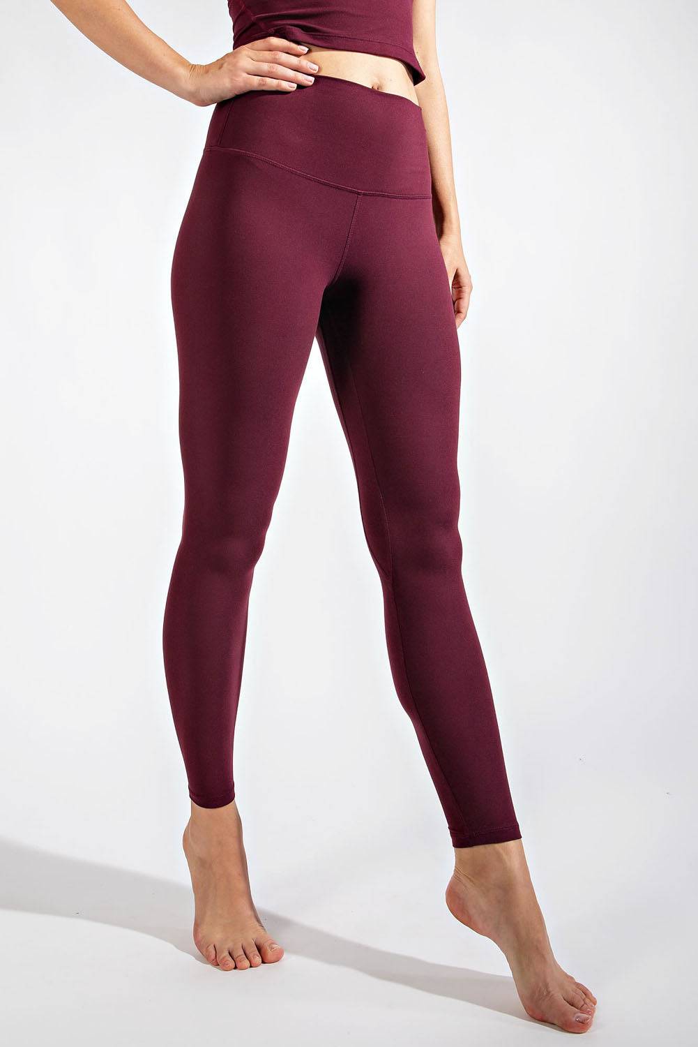 Tow Line Stitch Yoga Leggings - Hype Up