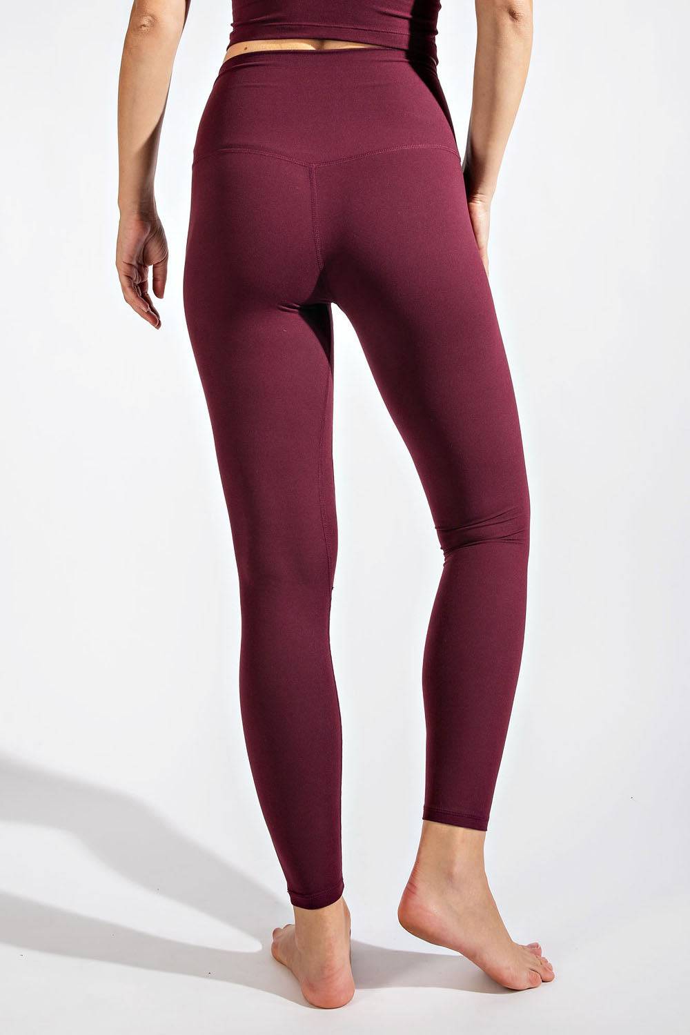 Tow Line Stitch Yoga Leggings - Hype Up