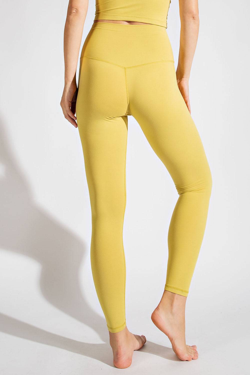 Tow Line Stitch Yoga Leggings - Hype Up