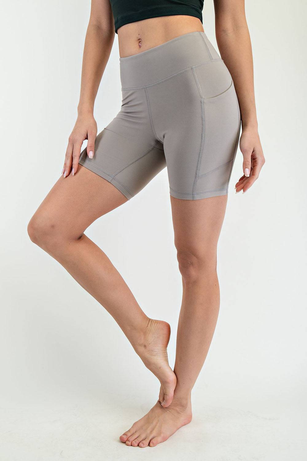 Biker Shorts With Pocket - Hype Up