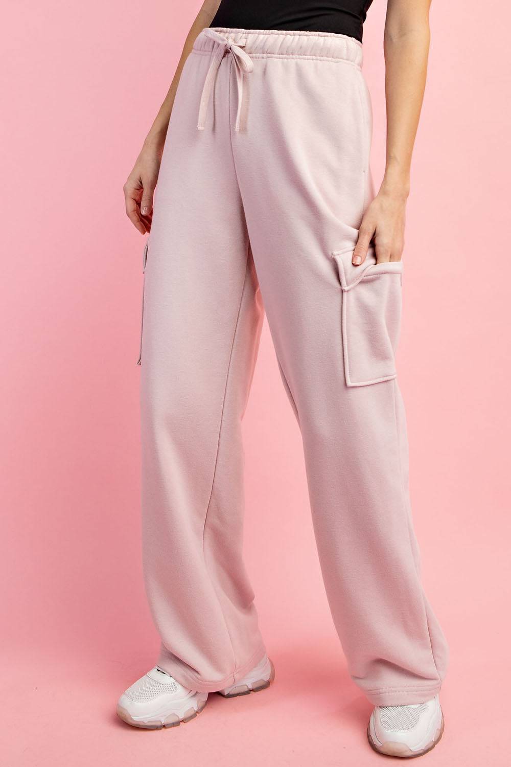 Straight Cargo Sweatpant - Hype Up