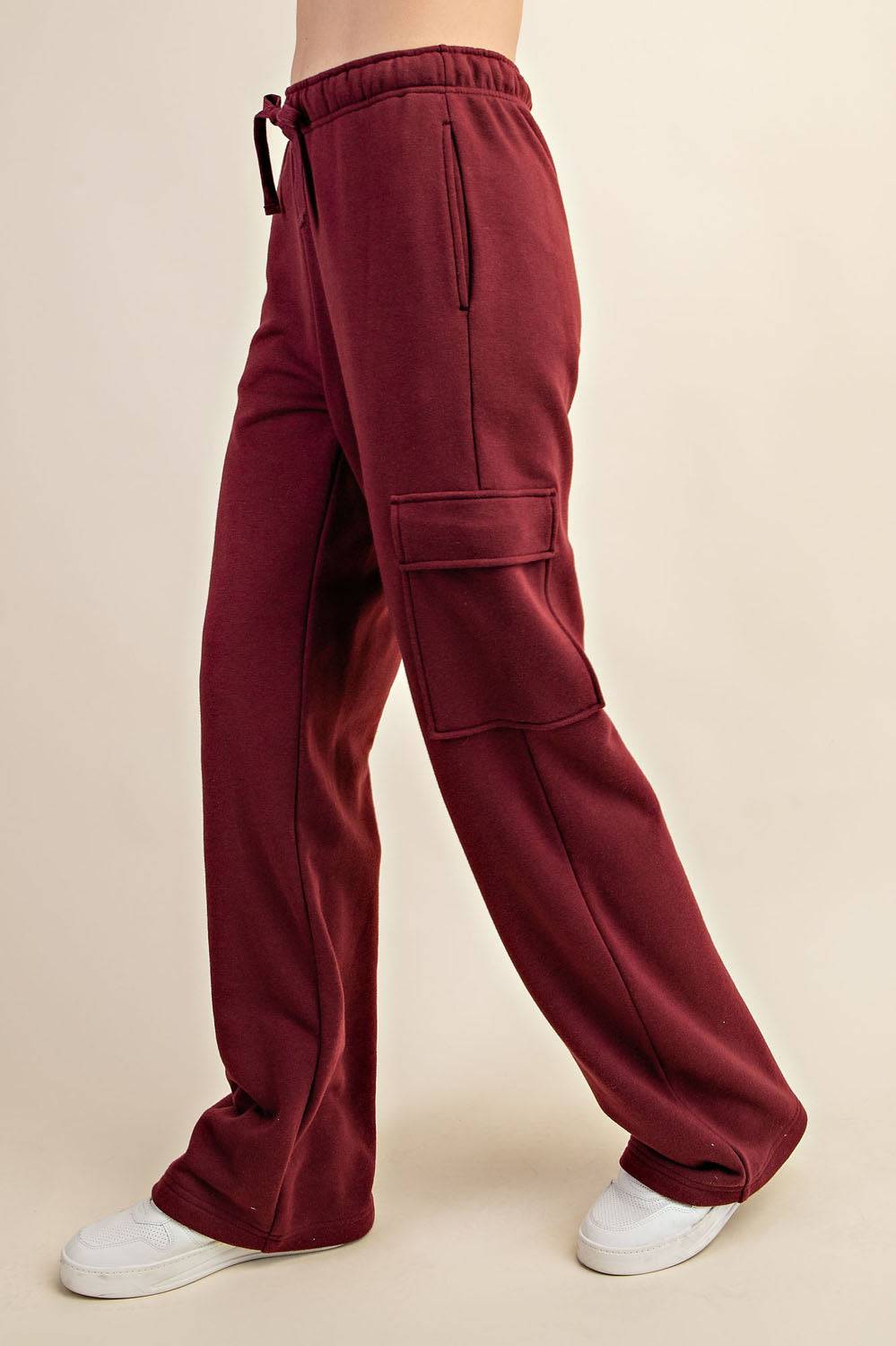 Straight Cargo Sweatpant - Hype Up