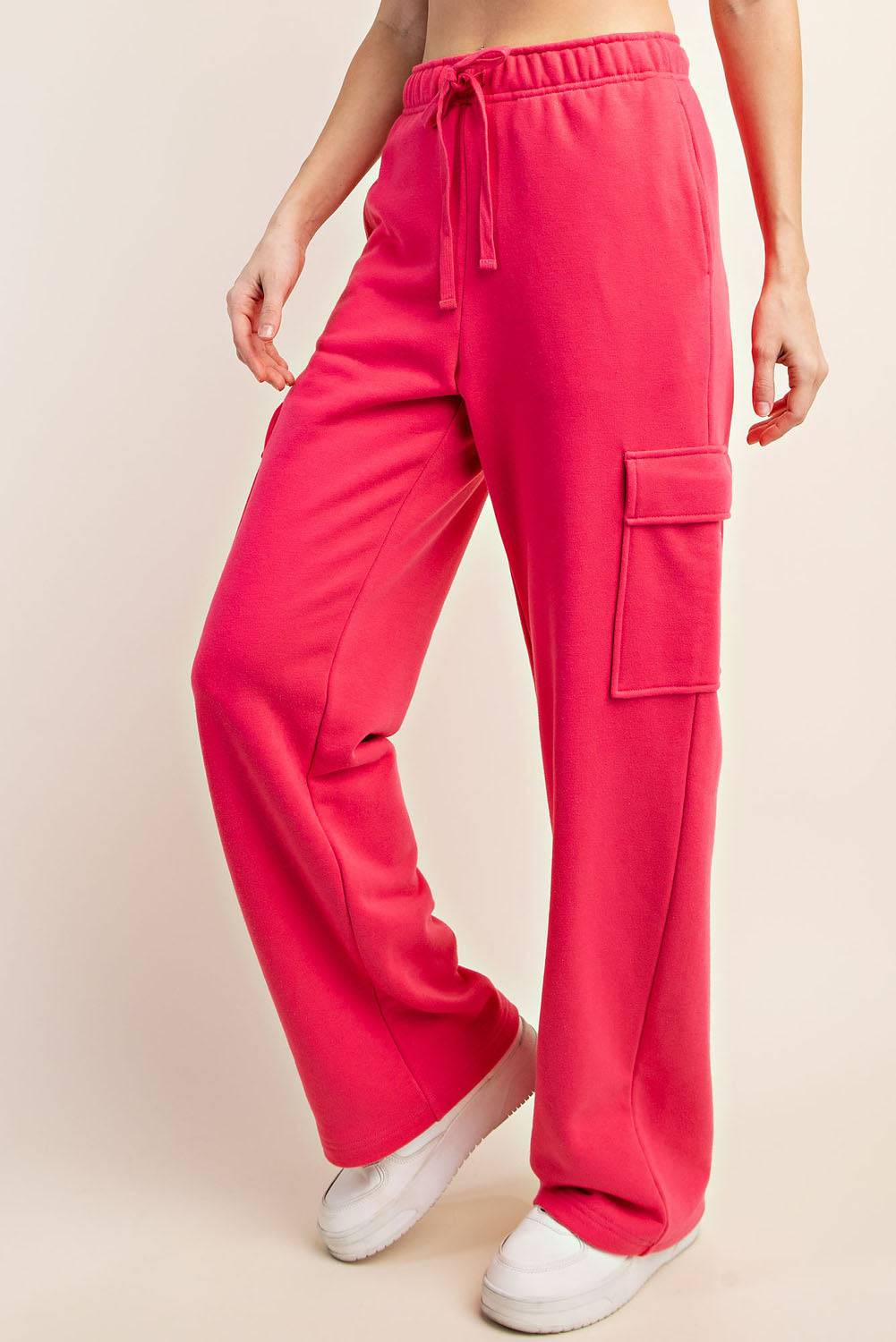 Straight Cargo Sweatpant - Hype Up