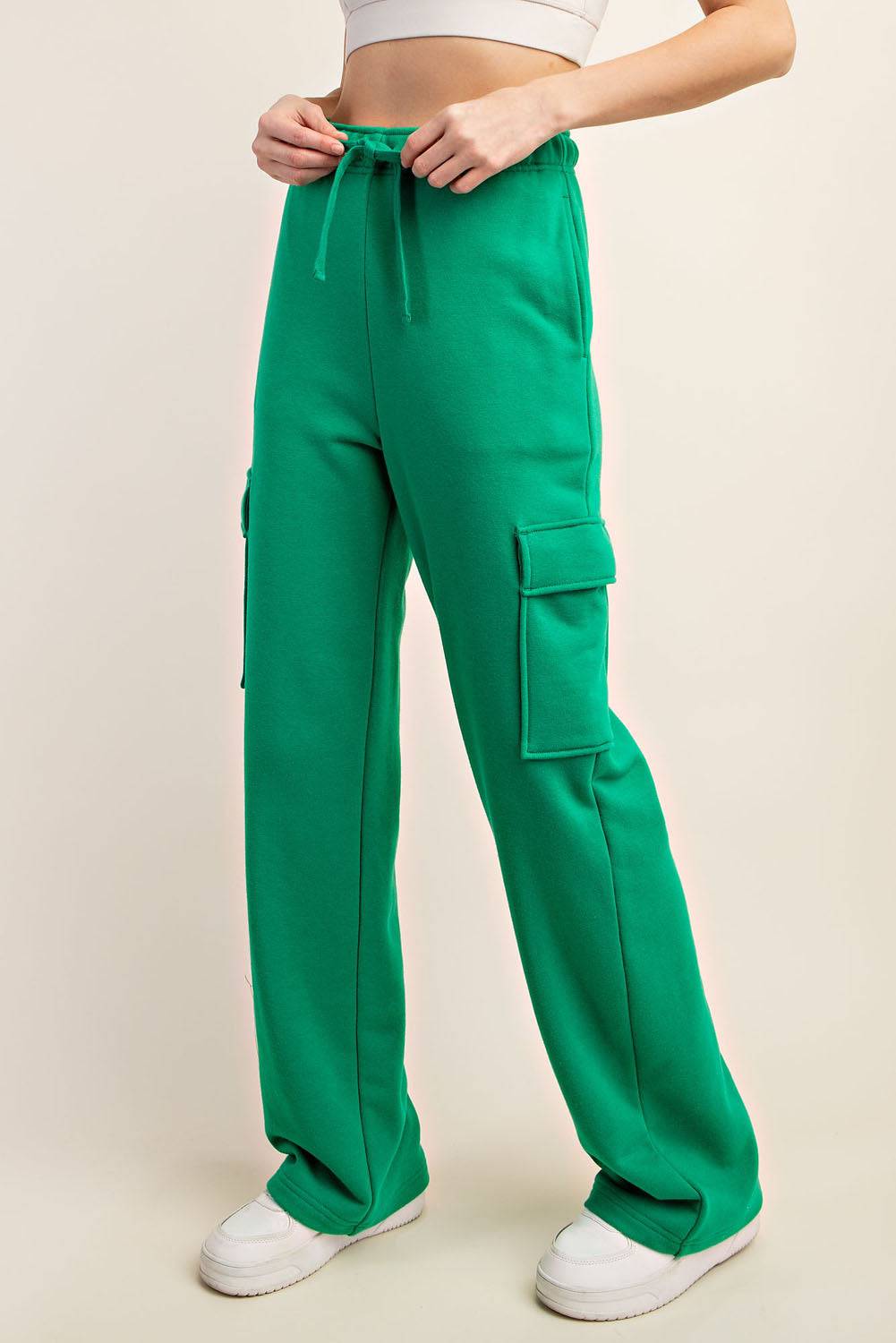 Straight Cargo Sweatpant - Hype Up