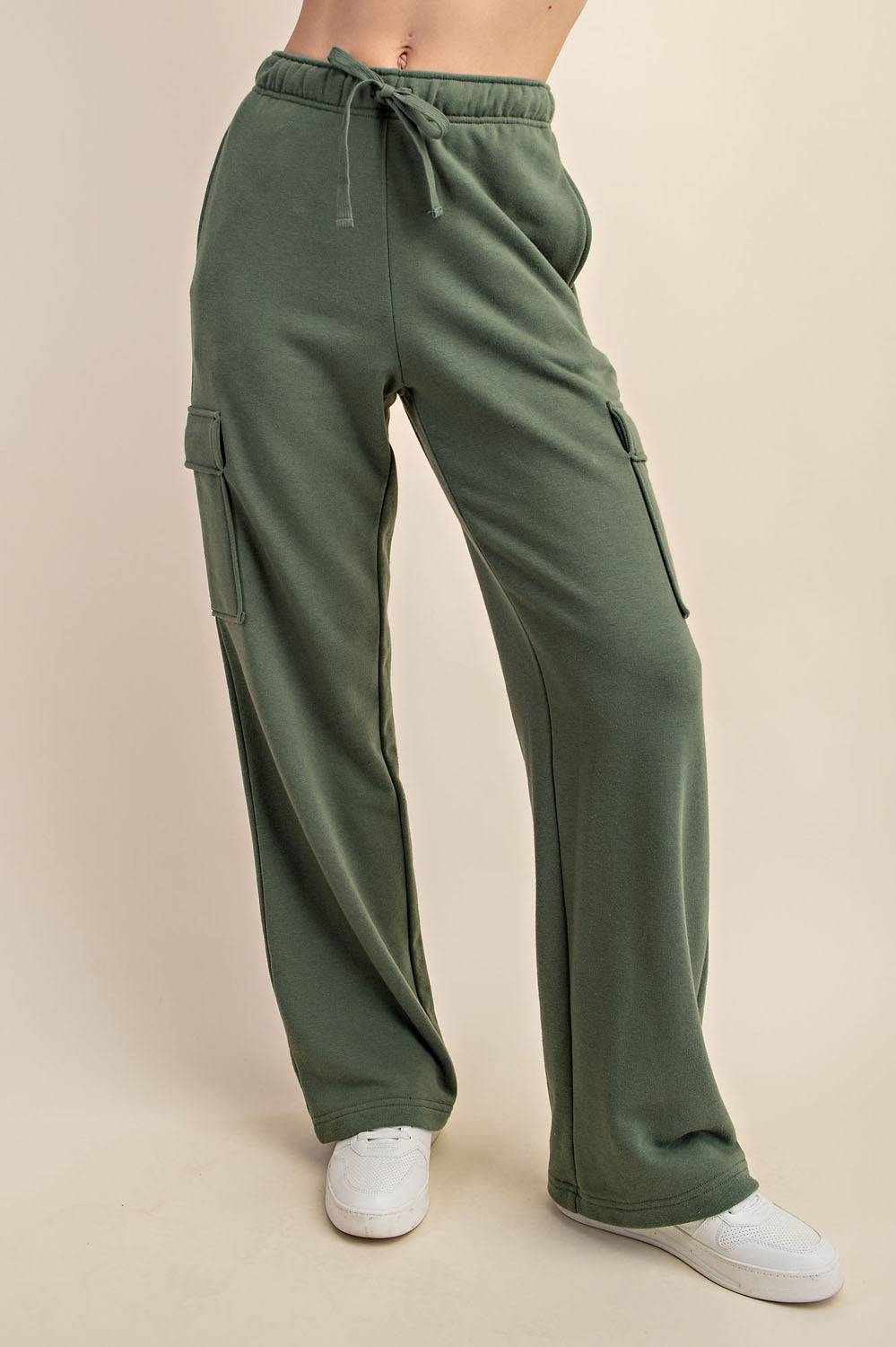 Straight Cargo Sweatpant - Hype Up