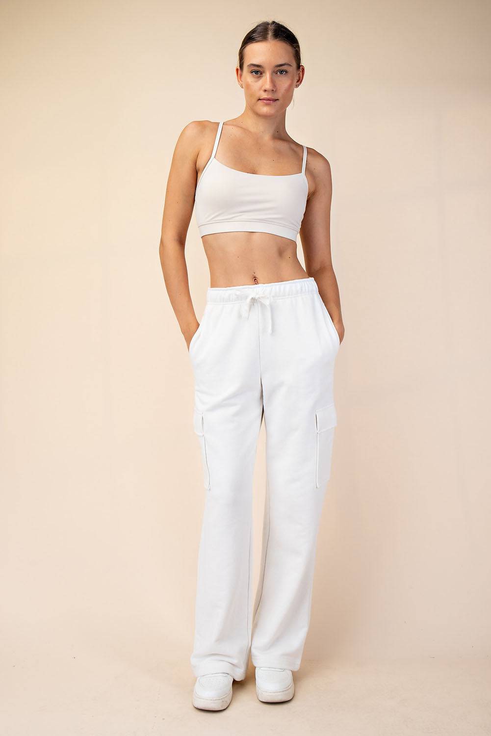 Straight Cargo Sweatpant - Hype Up