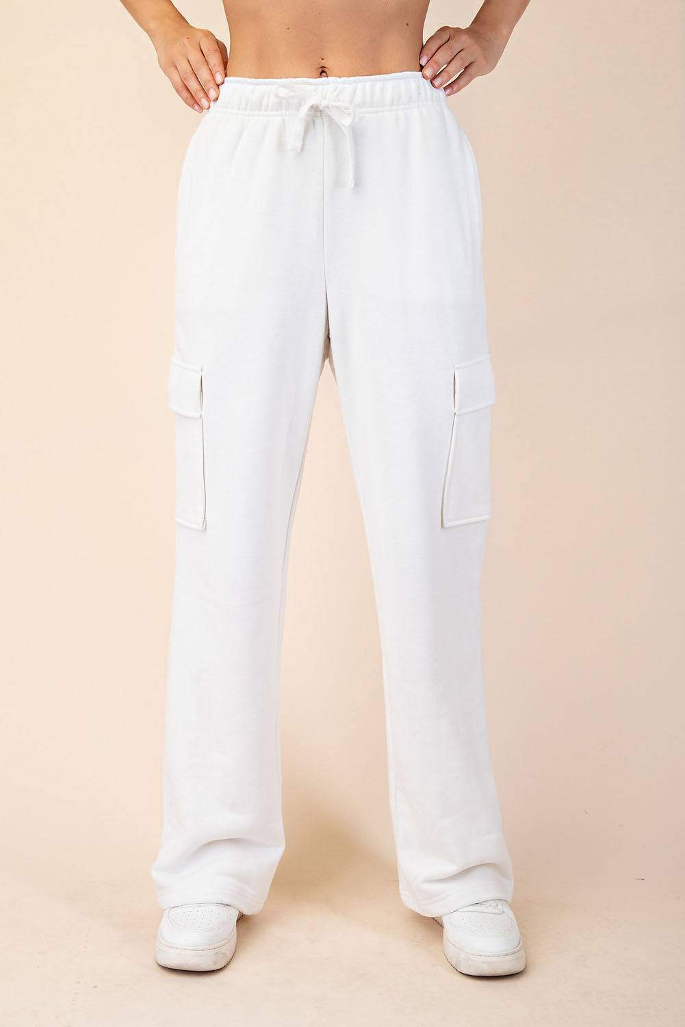 Straight Cargo Sweatpant - Hype Up