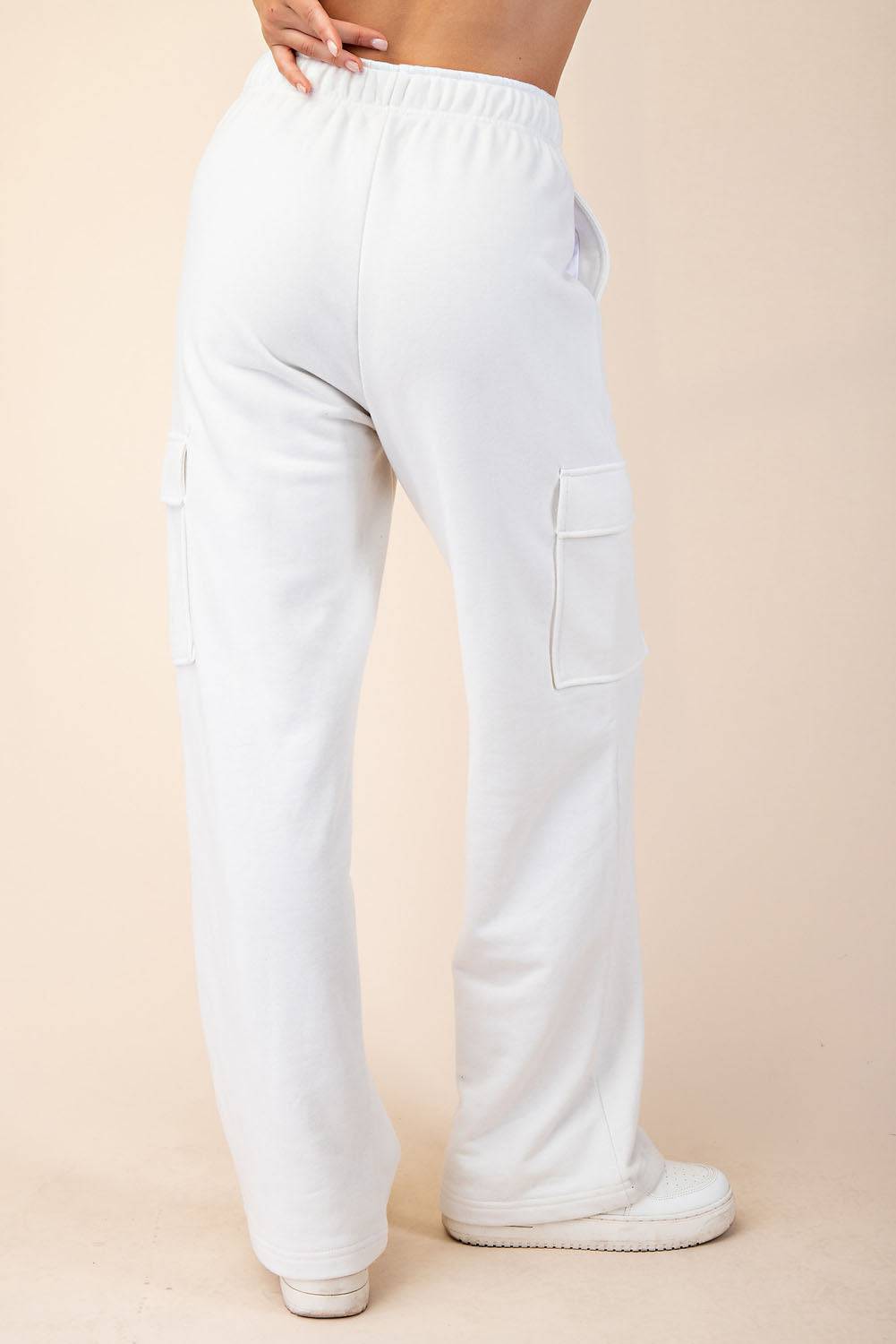 Straight Cargo Sweatpant - Hype Up