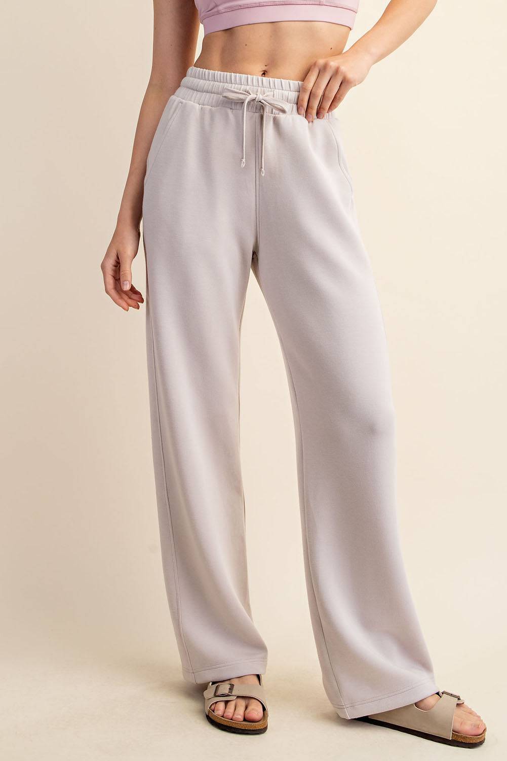 Modal Scuba Straight Pant - Hype Up