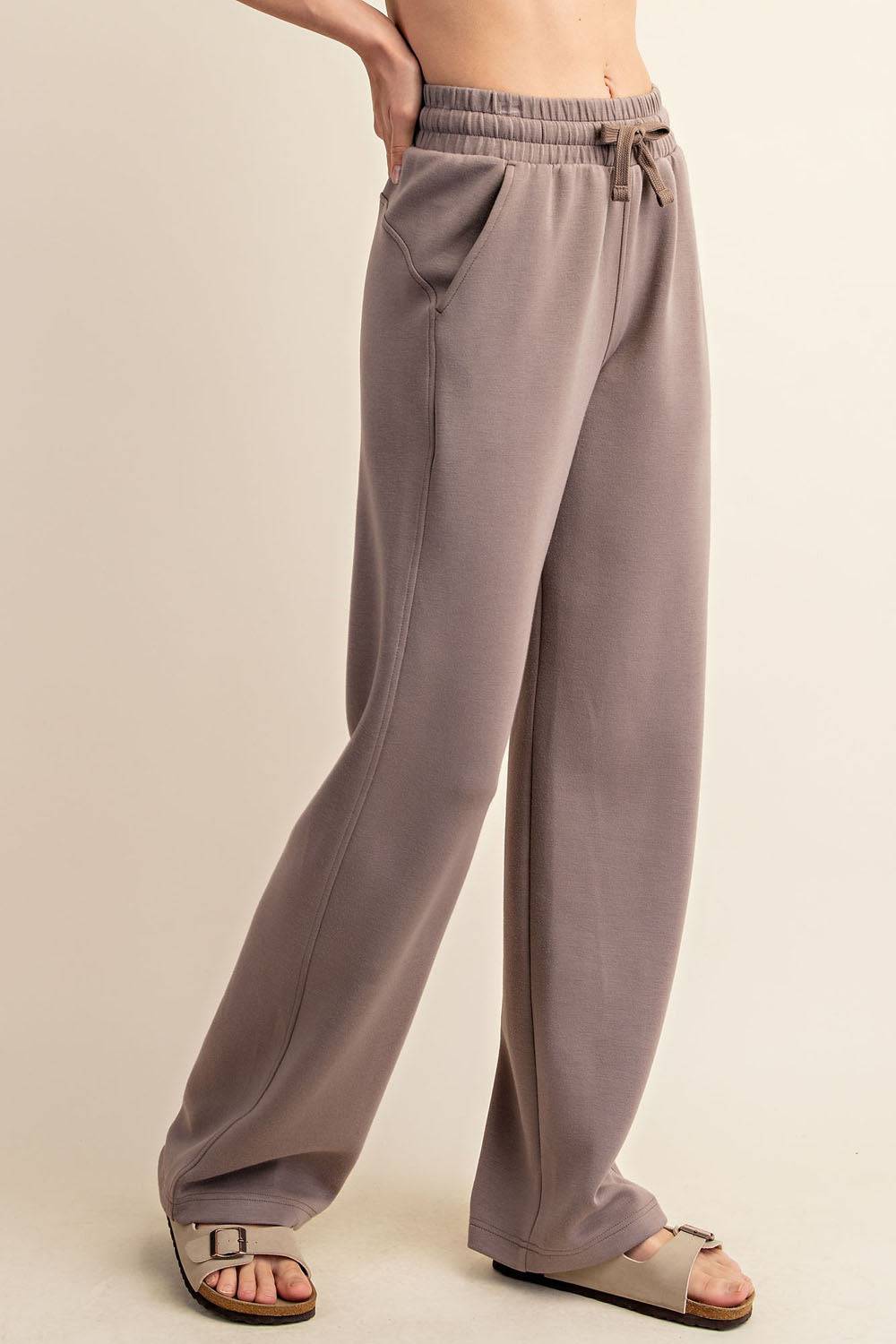 Modal Scuba Straight Pant - Hype Up
