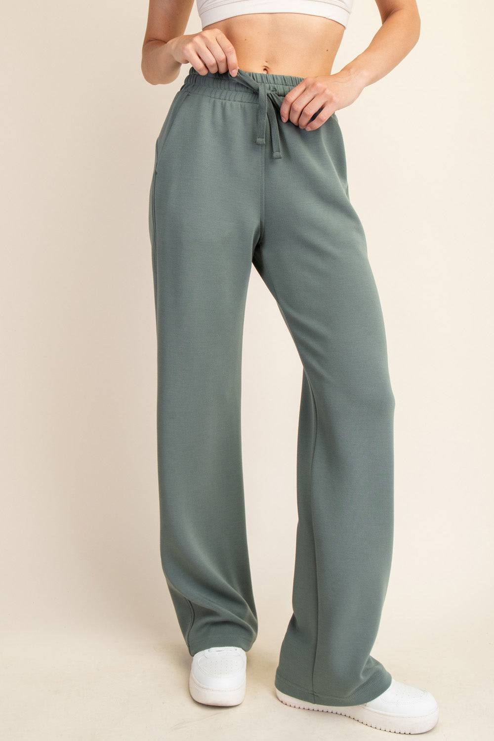 Modal Scuba Straight Pant - Hype Up