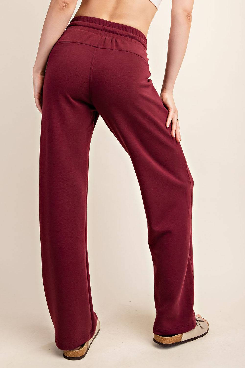 Modal Scuba Straight Pant - Hype Up