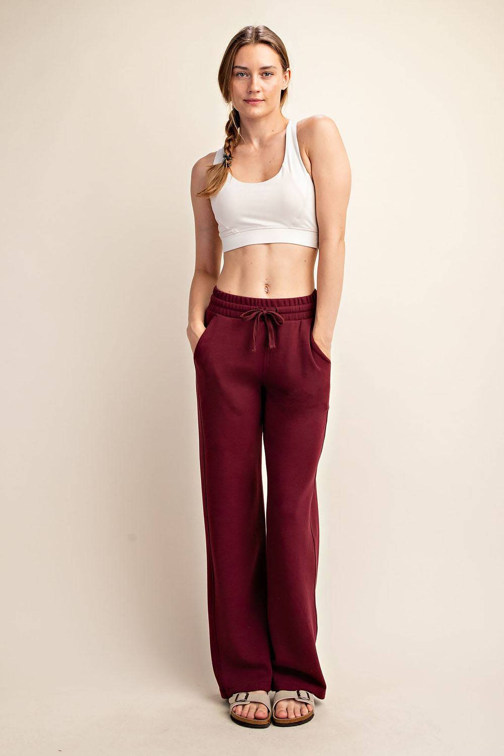Modal Scuba Straight Pant - Hype Up