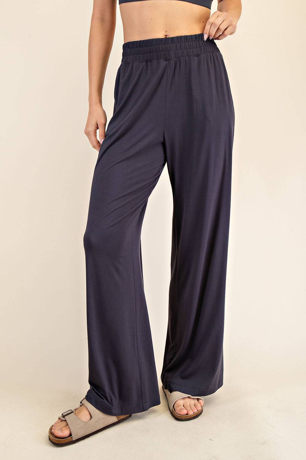 Viscose Modal Wide Pant - Hype Up