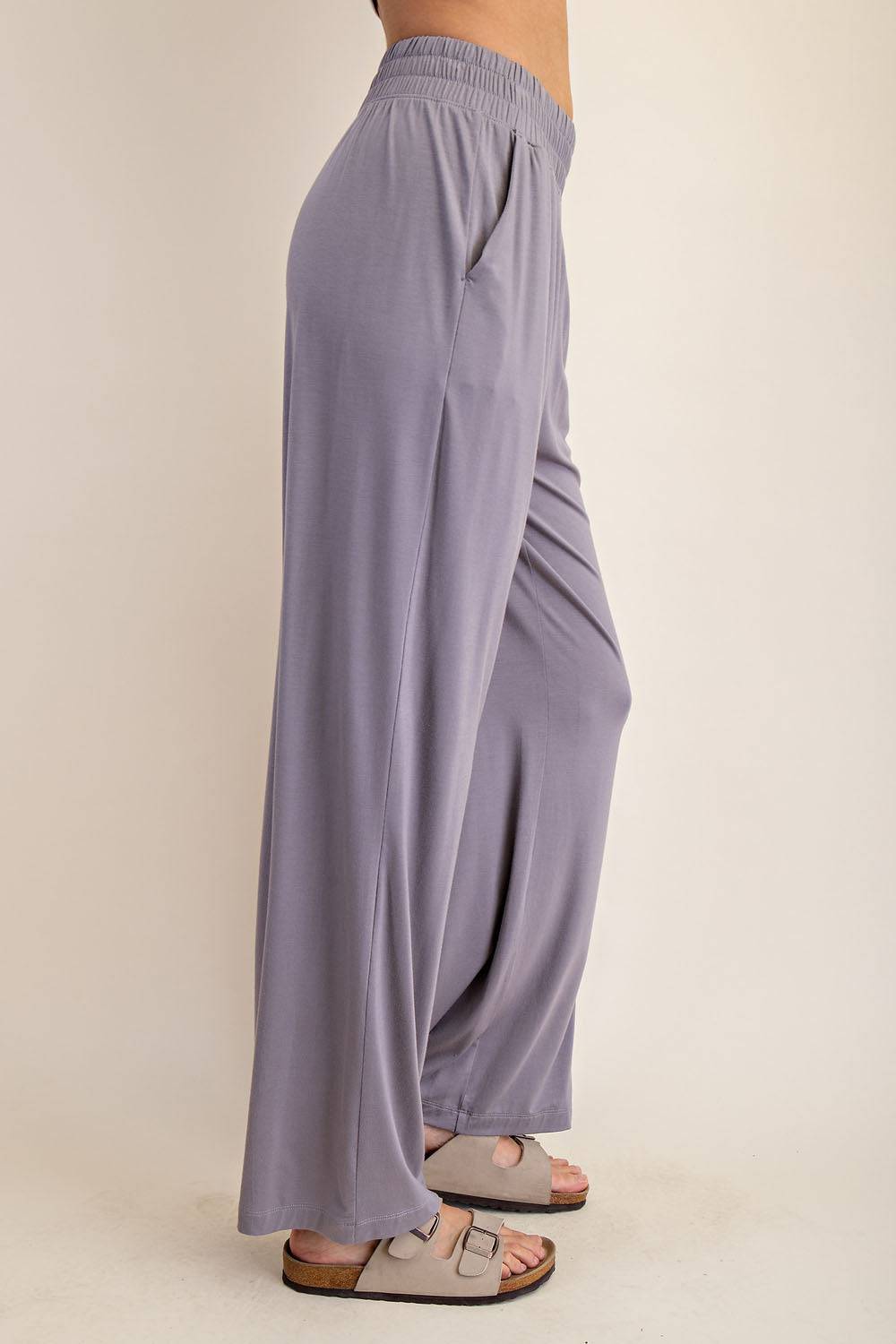 Viscose Modal Wide Pant - Hype Up