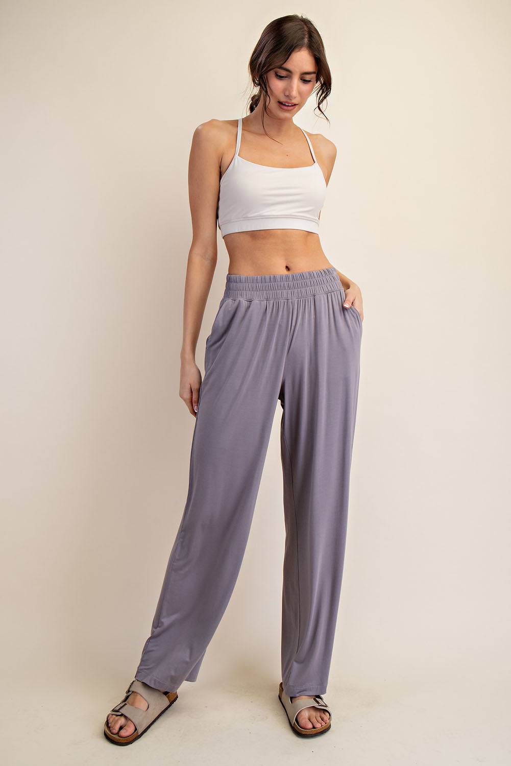 Viscose Modal Wide Pant - Hype Up