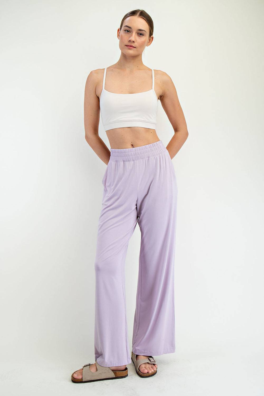 Viscose Modal Wide Pant - Hype Up