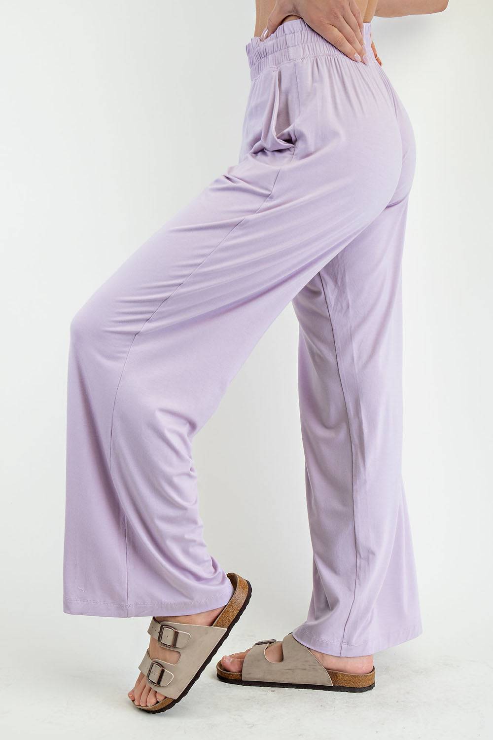 Viscose Modal Wide Pant - Hype Up