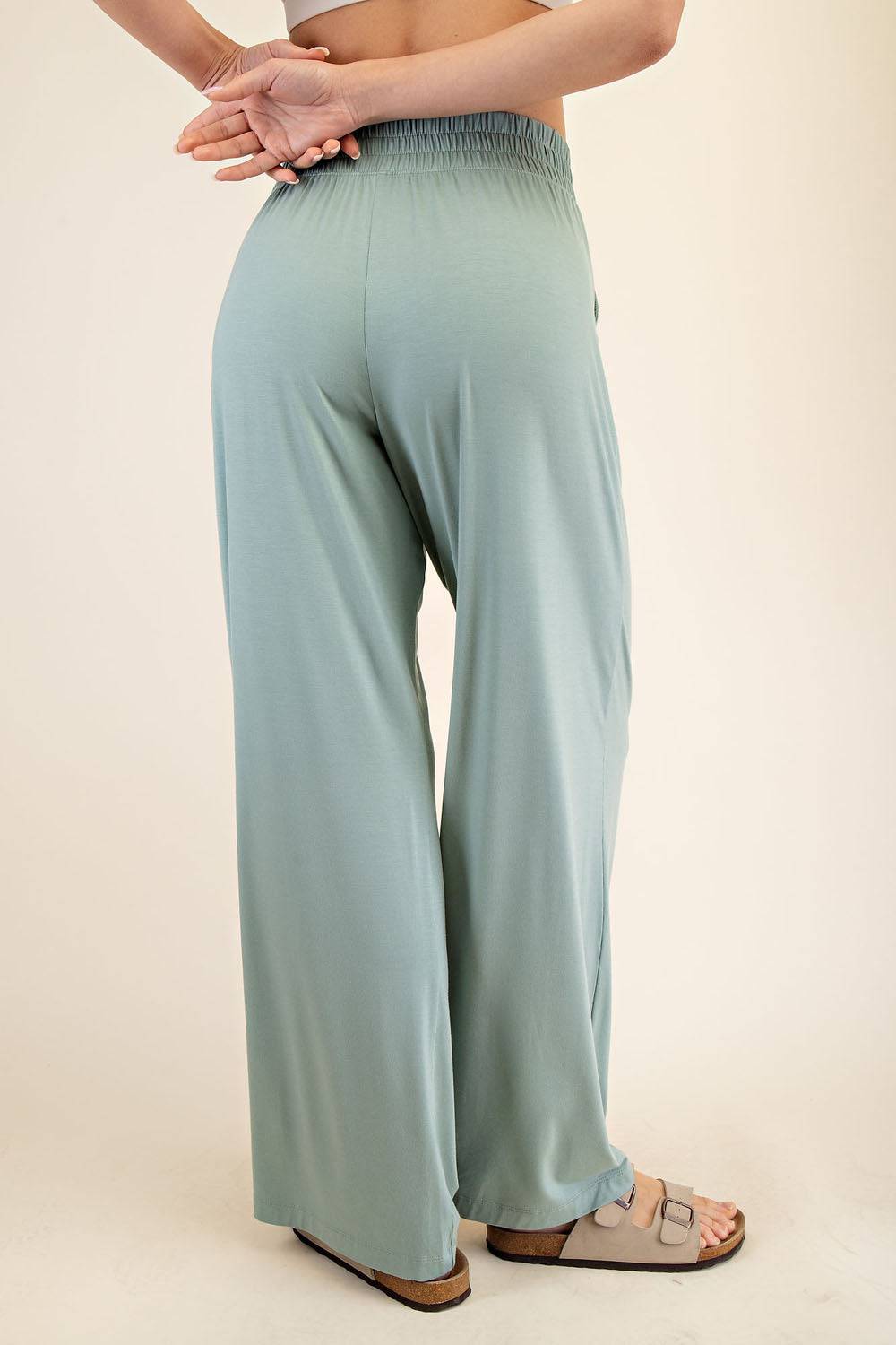 Viscose Modal Wide Pant - Hype Up